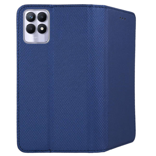Knižkové puzdro pre Realme 8i - SMART MAGNET modré