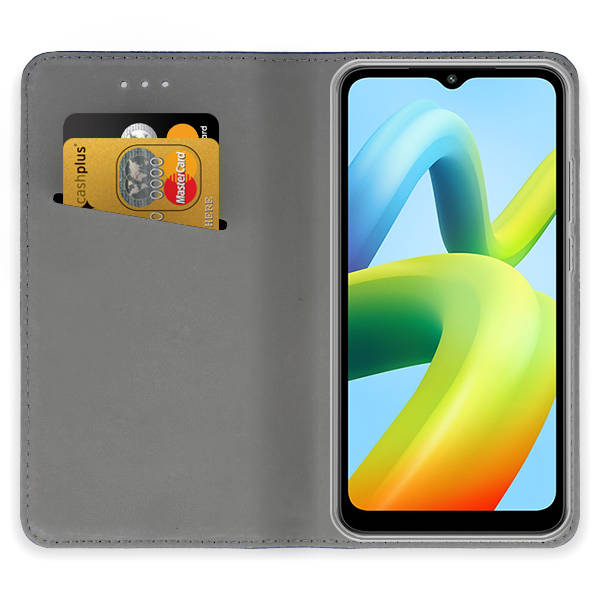 SKLO + PUZDRO 2v1 pre Xiaomi Redmi A1 / Redmi A2 - Knižkové MAGNET červené