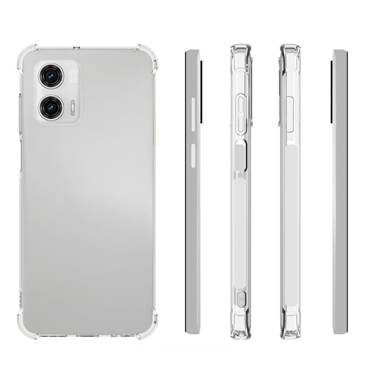 Silikónový kryt na Motorola Moto G73 5G - priesvitný