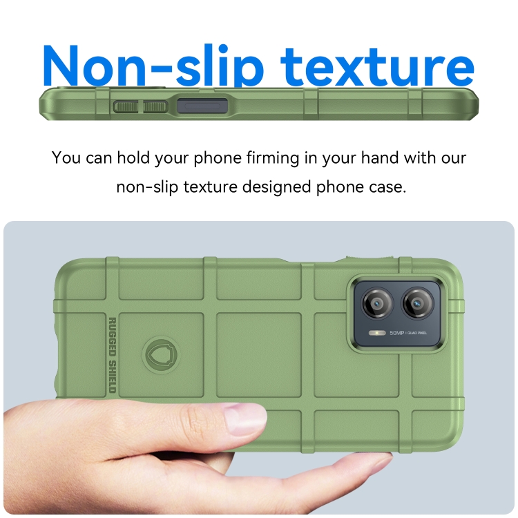 Tvrdený kryt pre Motorola Moto G53 5G - COVERAGE zelený