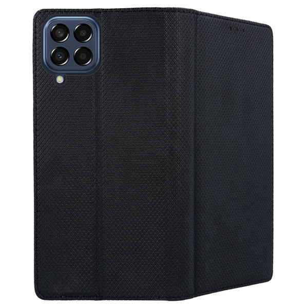 9D SKLO + PUZDRO 2v1 pre Samsung Galaxy M33 5G - Knižkové MAGNET čierne