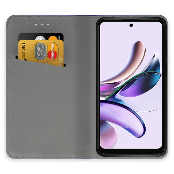 Knižkové puzdro pre Motorola Moto G23 / G13 - MAGNET čierne