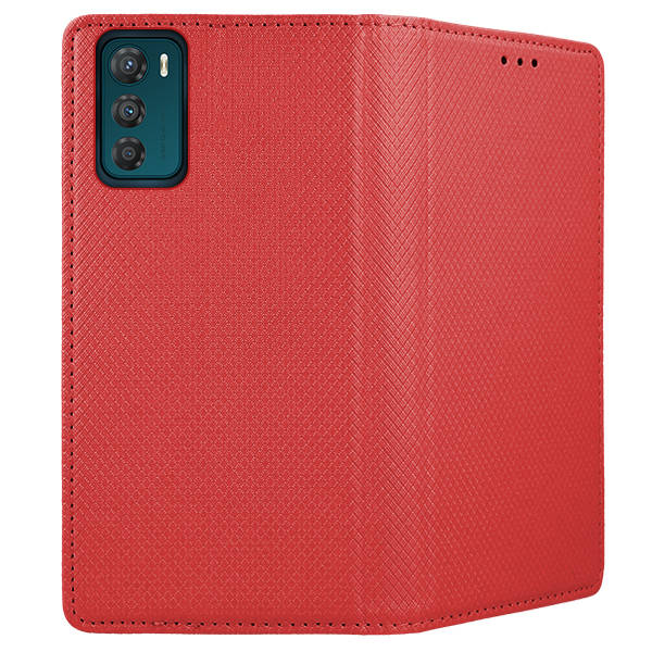 Knižkové puzdro pre Motorola Moto G42 - Smart Magnet červené