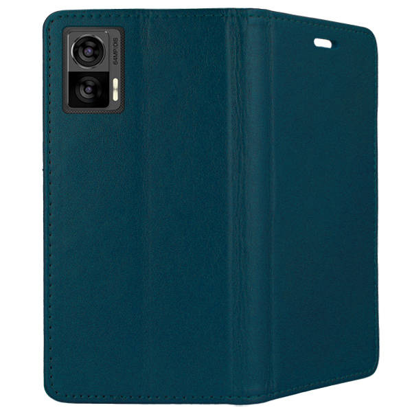 9D SKLO + PUZDRO 2v1 pre Motorola Moto G73 5G - Knižkové MAGNETIC zelené