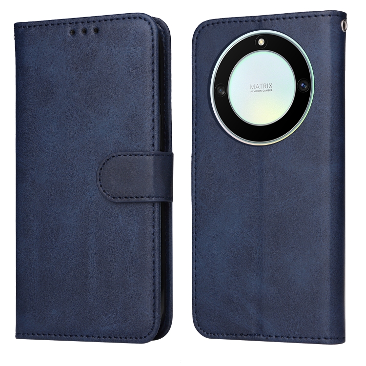 Knižkové puzdro pre Honor Magic5 Lite - SOLID modré