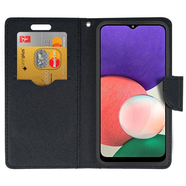 Knižkové puzdro na Xiaomi Redmi 12C - FANCY zlato čierne