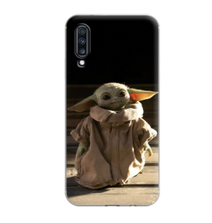 Púzdro BABY YODA na Samsung Galaxy A70 STAR WARS