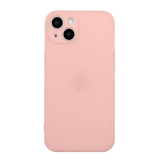 Zadný ochranný kryt pre iPhone 15 Plus - Silikónový ružový