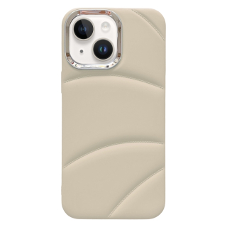 Zadný ochranný kryt pre iPhone 15 Plus - JACKET biely