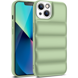 Zadný ochranný kryt pre iPhone 15 Plus - AIRBAG zelený