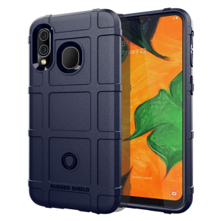 Tvrdený kryt pre Samsung Galaxy A40 - COVERAGE modrý