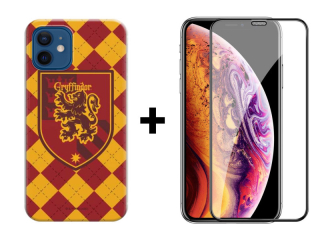 SKLO + PUZDRO 2v1 pre Apple iPhone 12 mini - HARRY POTTER 001