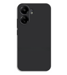 Silikónový zadný kryt pre Xiaomi Redmi 13C - čierny
