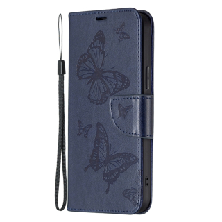 Knižkové puzdro pre Samsung Galaxy S23 FE - BUTTERFLY modré