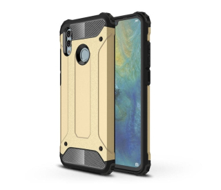 HYBRID Tvrdený Zadný kryt pre Huawei P Smart 2019 / Honor 10 Lite - zlatý