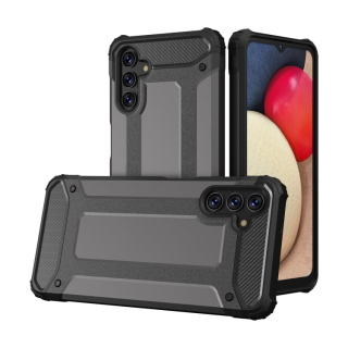HYBRID Tvrdený Zadný kryt pre Samsung Galaxy A13 5G / A04s - čierny