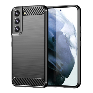 CARBON Zadný obal pre Samsung Galaxy S22 Plus 5G - čierny