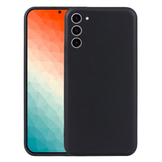 MATT Silikónový obal pre Samsung Galaxy S24 Plus 5G - čierny