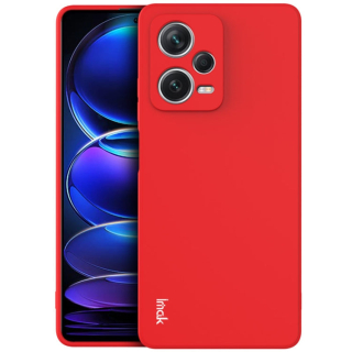 MATT Silikónový obal pre Xiaomi Redmi Note 12 Pro 5G - červený