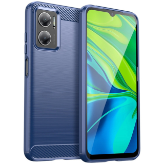 CARBON Zadný obal pre Xiaomi Redmi 10 5G - modrý