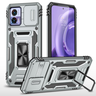 HOLDER ARMOR Tvrdený kryt pre Motorola Edge 30 Neo - sivý