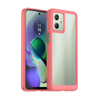 ACRYLIC Zadný kryt pre Motorola Moto G54 5G / G54 5G Power Edition - červený