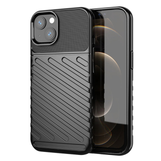 THUNDER Ochranný kryt pre Apple iPhone 13 mini - čierny