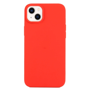 MATT Silikónový obal pre Apple iPhone 14 - červený
