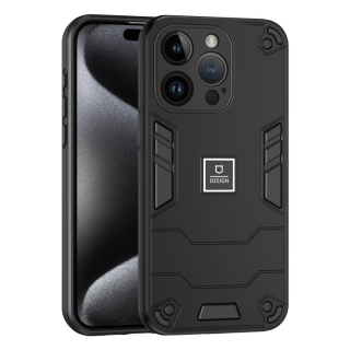 HOLDER ARMOR Tvrdený kryt pre Apple iPhone 14 Pro Max - čierny