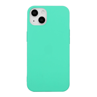 MATT Silikónový obal pre Apple iPhone 15 Plus - mentolový