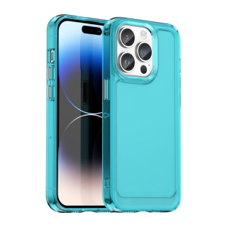 CANDY Zadný obal pre Apple iPhone 15 Pro - modrý