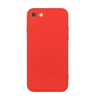 MATT Silikónový obal pre Apple iPhone 6 / iPhone 6S - červený