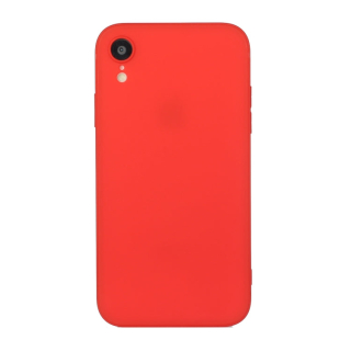 MATT Silikónový obal pre Apple iPhone XR - červený