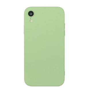 MATT Silikónový obal pre Apple iPhone XR - svetlo zelený