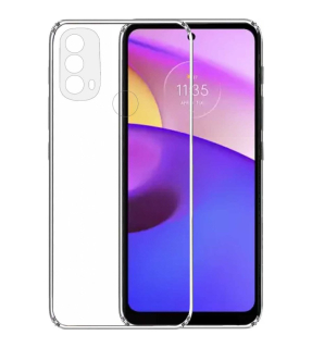 Transparentný Silikónový Zadný kryt pre Motorola Moto E20 / E30 / E40 - 2.00 mm priesvitný