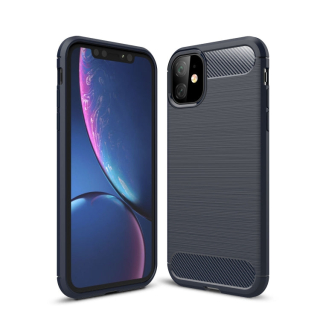 CARBON Zadný obal pre Apple iPhone 11 - modrý