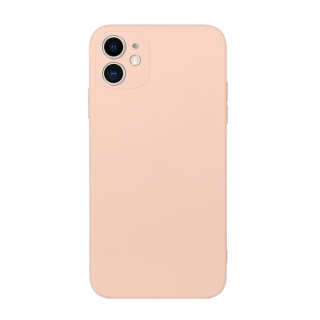 MATT Silikónový obal pre Apple iPhone 11 - ružový