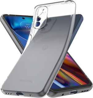 Transparentný Silikónový Zadný kryt pre Motorola Moto E32 / E32s - 2.00 mm priesvitný