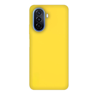 SNAPY silikónový obal na Huawei Nova Y70 - žltý