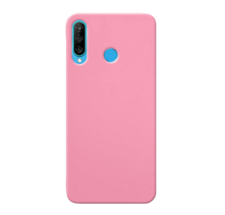 SNAPY silikónový obal na Huawei P30 Lite - ružový