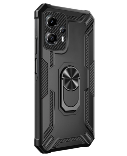 WARSHIP Tvrdený kryt na Motorola Moto G23 / Moto G13 - čierny