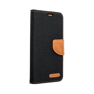 CANVAS Knižkové puzdro pre Xiaomi Redmi 13C / POCO C65 - čierno hnedé