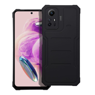 HEAVY DUTY Zadný kryt pre Xiaomi Redmi Note 12S - čierny