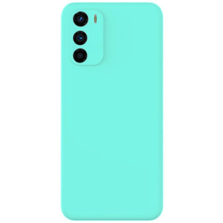 MATT Silikónový Zadný kryt pre Motorola Moto G42 - mentolový