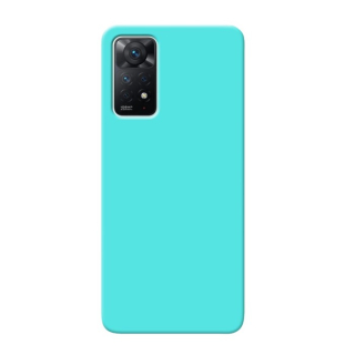 MATT Silikónový Zadný kryt pre Xiaomi Redmi Note 11 Pro / Note 11 Pro 5G - mentolový