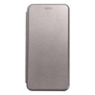 Knižkové puzdro ELEGANCE pre Samsung Galaxy S25 šedé