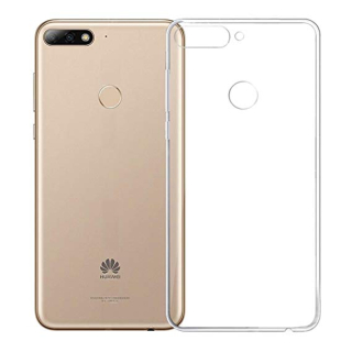 Silikonový kryt (obal) pre Huawei Y7 / Y7 Prime (2018)  priesvitný