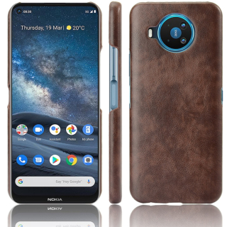Plastový kryt pre Nokia 8.3 - hnedý