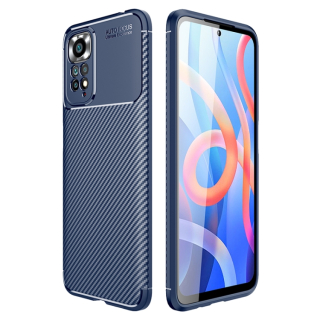 Silikónový kryt pre Xiaomi Redmi Note 11 / Note 11s - focus modrý
