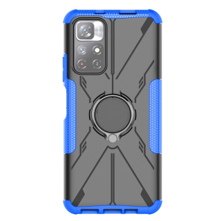 Tvrdený kryt na Xiaomi Redmi Note 11s 5G  - Bear Armor modré